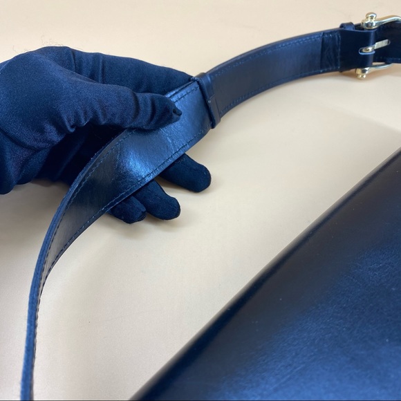 CELINE HORSE CARRIAGE SHOULDER BAG BLACK - Picture 9 of 11